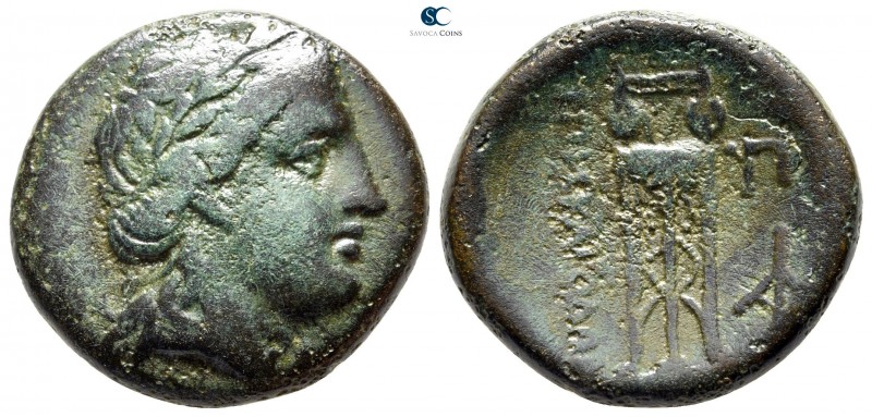 Thrace. Byzantion circa 300-200 BC. ΕΚΑΤΟΔΩΡΟΣ (Hekatodoros), magistrate
Bronze...