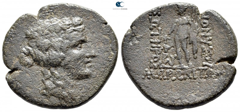 Thrace. Maroneia 189-45 BC. 
Bronze Æ

28 mm., 7,94 g.



very fine