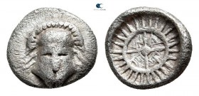 Thrace. Mesembria 400-300 BC. Hemiobol AR