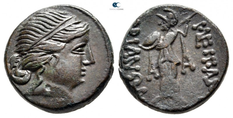 Thrace. Mesembria circa 250-100 BC. 
Bronze Æ

18 mm., 5,28 g.



very fi...