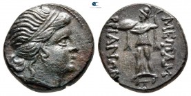 Thrace. Mesembria circa 250-100 BC. Bronze Æ
