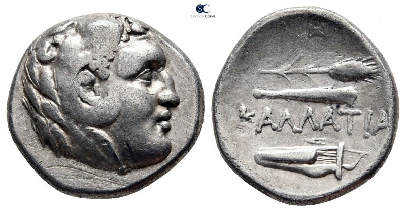 Moesia. Kallatis circa 300-150 BC. 
Drachm AR

19 mm., 4,8 g.



very fin...