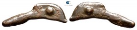 Scythia. Olbia 525-350 BC. Cast dolphin Æ
