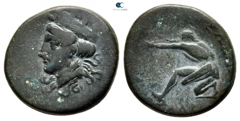 Scythia. Olbia 360-350 BC. 
Bronze Æ

19 mm., 4,68 g.



very fine