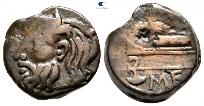 Scythia. Olbia 320-300 BC. 
Bronze Æ

22 mm., 9,39 g.



very fine