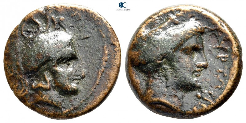Thessaly. Gyrton 350-300 BC. 
Bronze Æ

18 mm., 4,08 g.



very fine