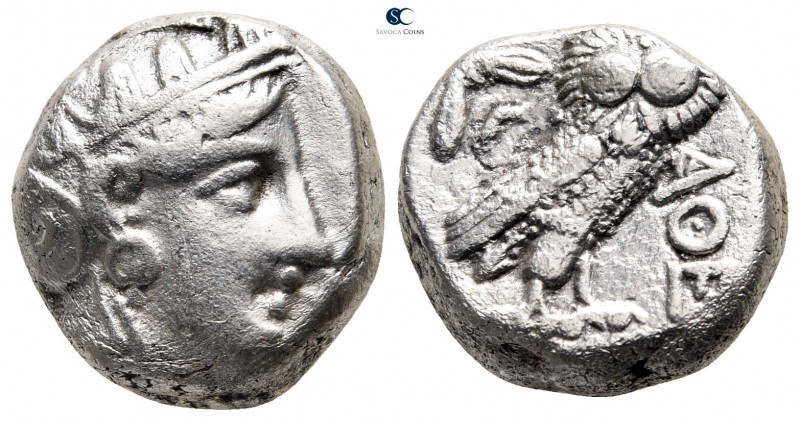 Attica. Athens circa 353-294 BC. 
Tetradrachm AR

21 mm., 16,55 g.



ver...