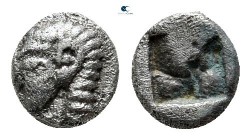 Ionia. Kolophon circa 600-550 BC. Hemiobol AR