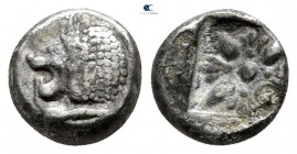Ionia. Miletos circa 525-500 BC. Diobol AR