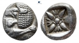 Ionia. Miletos circa 525-475 BC. Diobol AR