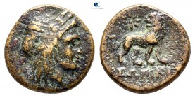 Ionia. Miletos 313-290 BC. Bronze Æ