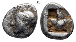 Ionia. Phokaia 521-478 BC. Diobol AR