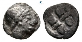 Ionia. Phokaia 521-478 BC. Obol AR