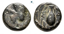 Islands off Ionia. Samos 394-365 BC. Bronze Æ
