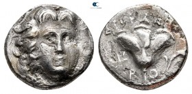 Islands off Caria. Rhodos circa 325-190 BC. Drachm AR