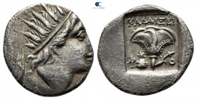 Islands off Caria. Rhodos circa 188-170 BC. Drachm AR