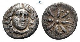 Satraps of Caria. Halikarnassos. Pixodaros circa 341/0-336/5 BC. Trihemiobol AR