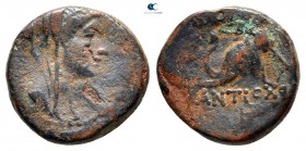 Seleukid Kingdom. Antioch. Antiochos IV Epiphanes 175-164 BC. Bronze Æ