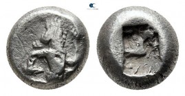 Persia. Achaemenid Empire. Sardeis. Time of Artaxerxes II to Artaxerxes III circa 375-340 BC. Quarter Siglos AR
