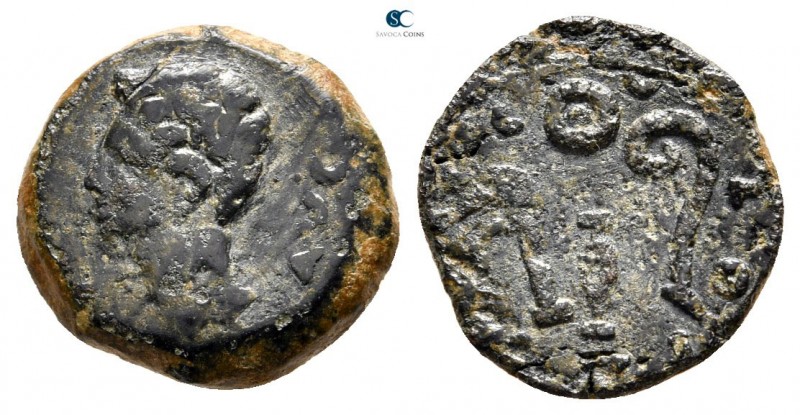 Hispania. Colonia Patricia (Corduba). Augustus 27 BC-AD 14. 
Bronze Æ

15 mm....