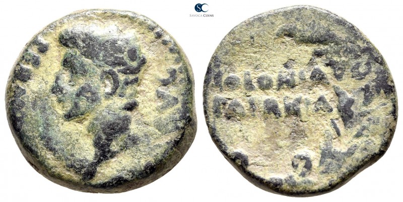 Hispania. Colonia Patricia (Corduba). Augustus 27 BC-AD 14. 
Bronze Æ

25 mm....