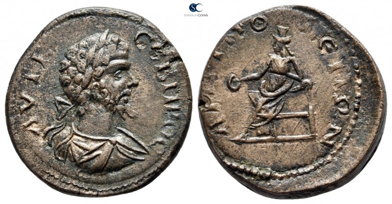 Macedon. Amphipolis. Septimius Severus AD 193-211. 
Bronze Æ

25 mm., 11,2 g....