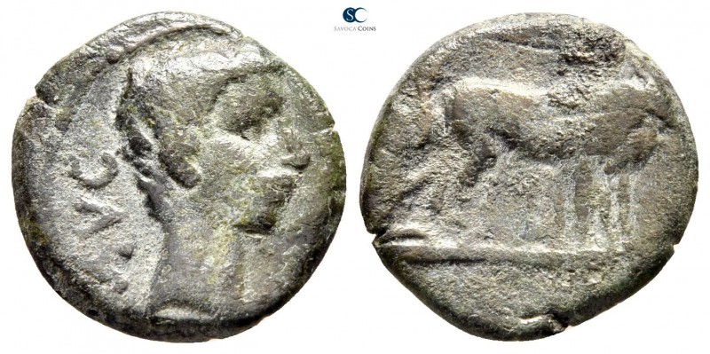 Macedon. Philippi. Augustus 27 BC-AD 14. 
Bronze Æ

19 mm., 3,68 g.



ve...
