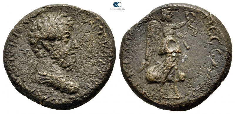 Macedon. Thessalonica. Marcus Aurelius AD 161-180. 
Bronze Æ

26 mm., 12,2 g....
