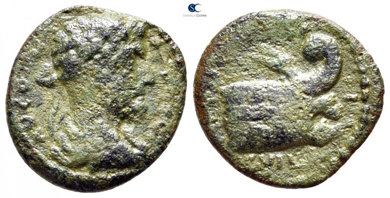 Thrace. Coela. Marcus Aurelius AD 161-180. 
Bronze Æ

18 mm., 2,85 g.



...
