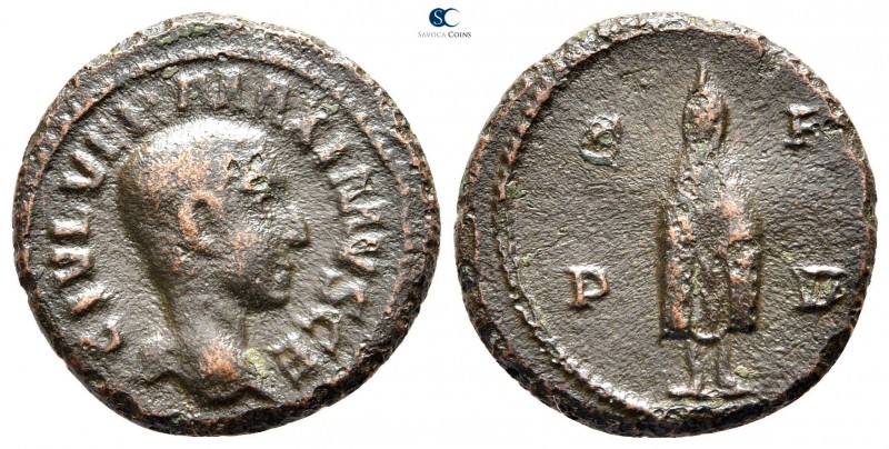 Thrace. Deultum. Maximus, Caesar AD 236-238. 
Bronze Æ

19 mm., 3,8 g.


...