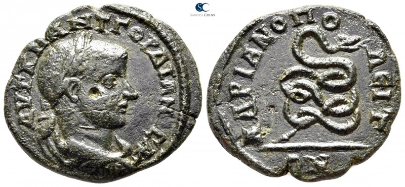 Thrace. Hadrianopolis. Gordian III AD 238-244. 
Bronze Æ

28 mm., 8,57 g.

...
