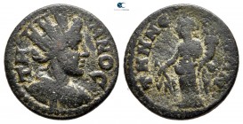 Aiolis. Temnos. Pseudo-autonomous issue. Time of Valerian and Gallienus AD 253-268. Bronze Æ