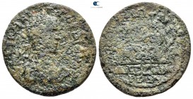 Ionia. Homonoia issue between Ephesos and Alexandria. Gordian III AD 238-244. Bronze Æ