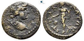 Lydia. Attaleia. Pseudo-autonomous issue AD 211-218. Bronze Æ