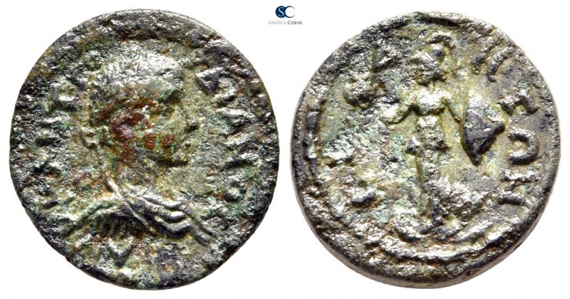 Pamphylia. Side. Gordian III AD 238-244. 
Bronze Æ

20 mm., 3,86 g.



ne...