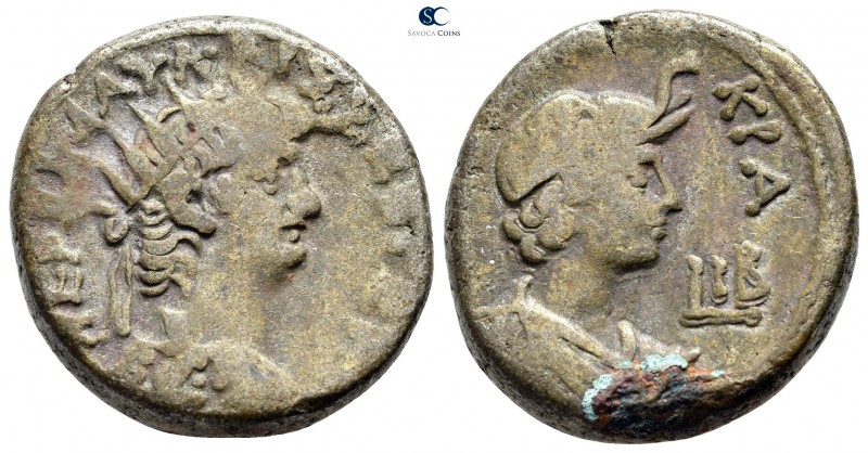 Egypt. Alexandria. Nero AD 54-68. Dated RY 12=AD 65-66
Billon-Tetradrachm

25...