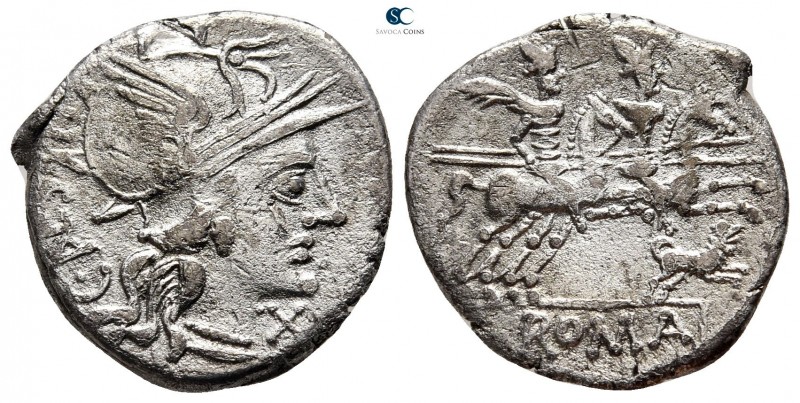 C. Antestius 146 BC. Rome
Denarius AR

19 mm., 3,27 g.



very fine