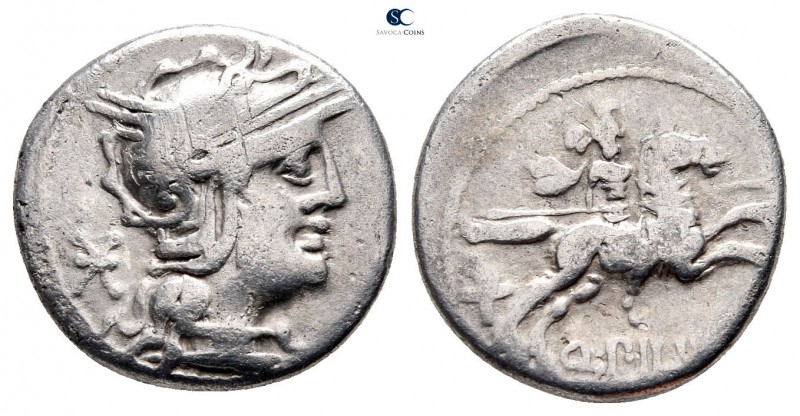 Q. Marcius Pilipus 129 BC. Rome
Denarius AR

19 mm., 3,77 g.



very fine