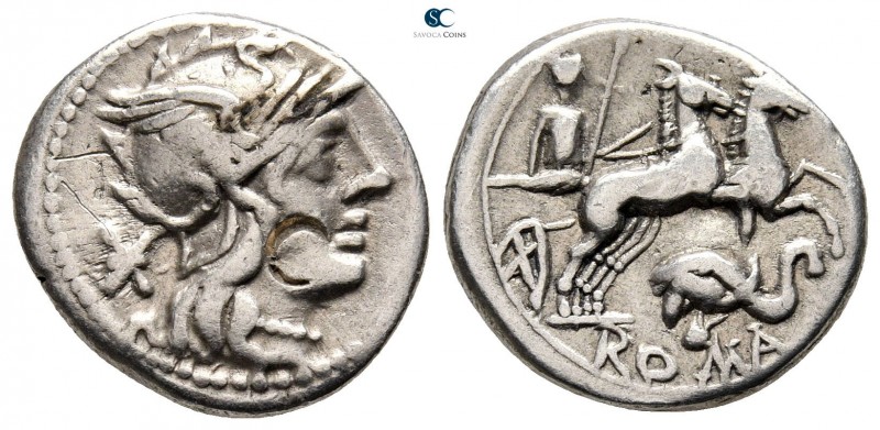 L. Caecilius Metellus Diadematus 128 BC. Rome
Denarius AR

18 mm., 3,85 g.
...