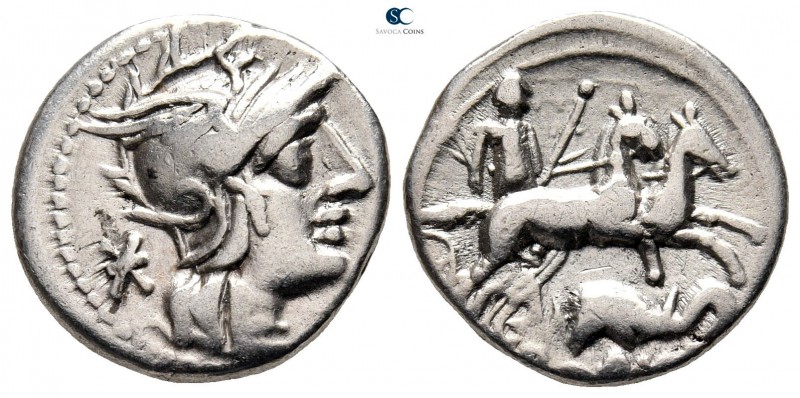 L. Caecilius Metellus Diadematus 128 BC. Rome
Denarius AR

18 mm., 3,79 g.
...