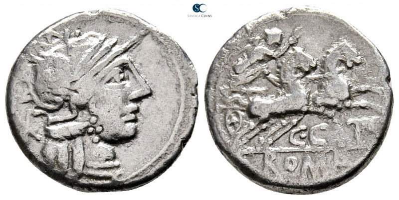 C. Porcius Cato 123 BC. Rome
Denarius AR

21 mm., 3,76 g.



nearly very ...