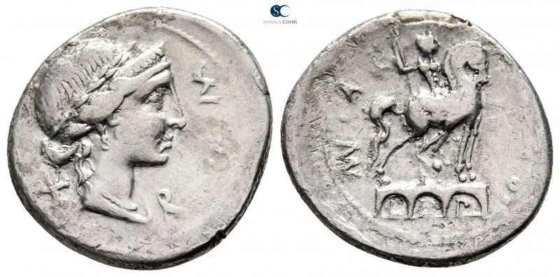 Man. Aemilius Lepidus 114-113 BC. Rome
Denarius AR

20 mm., 3,72 g.



ve...