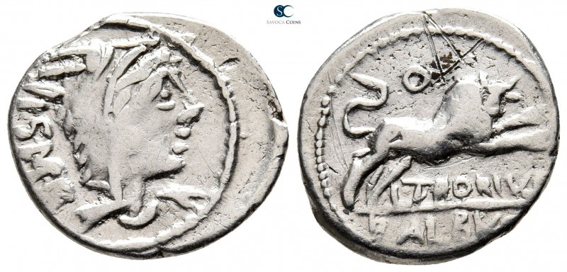 L. Thorius Balbus 105 BC. Rome
Denarius AR

20 mm., 3,83 g.



very fine,...