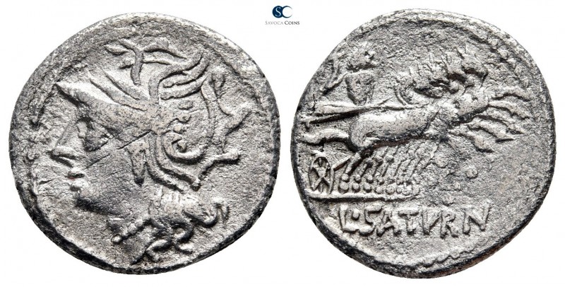 L. Appuleius Saturninus 104 BC. Rome
Denarius AR

20 mm., 3,63 g.



very...