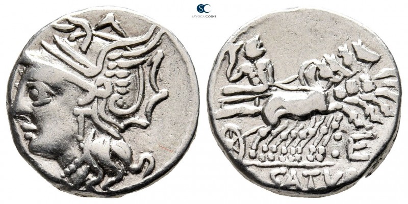 Lucius Appuleius Saturninus 104 BC. Rome
Denarius AR

17 mm., 3,89 g.



...