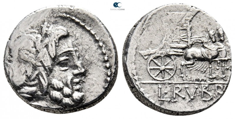 L. Rubrius Dossenus 87 BC. Rome
Denarius AR

17 mm., 3,94 g.



nearly ve...