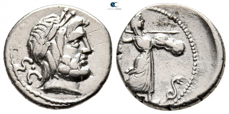 L. Procilius 80 BC. Rome
Denarius AR

18 mm., 3,79 g.



very fine