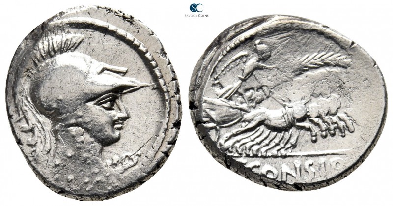 C. Considius Paetus 46 BC. Rome
Denarius AR

19 mm., 3,95 g.



very fine