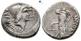 Cordius Rufus 46 BC. Rome. Denarius AR