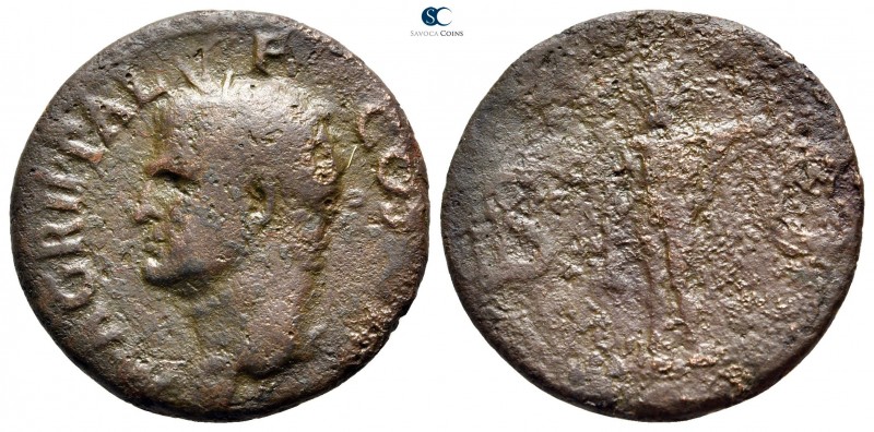 Agrippa 12 BC. Rome
As Æ

28 mm., 8,8 g.



nearly very fine